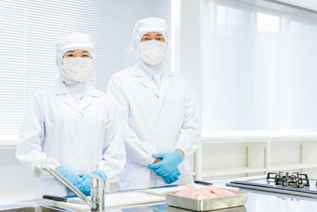 品質管理の様子