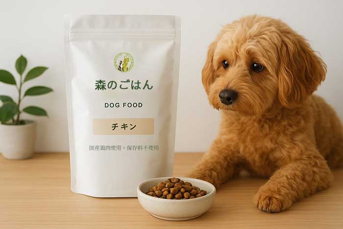 犬ごはんのパッケージ